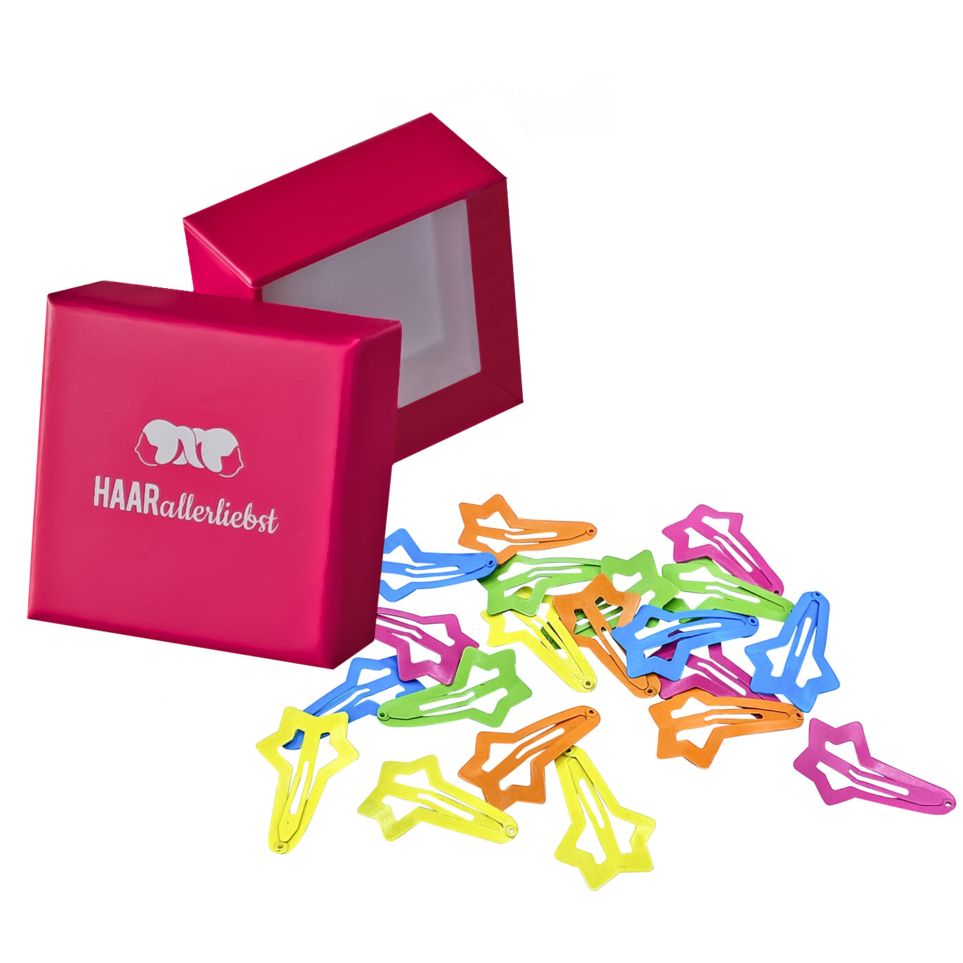 Sterne Haarspangen - (20 Stück | 41mm) - HAARallerliebst