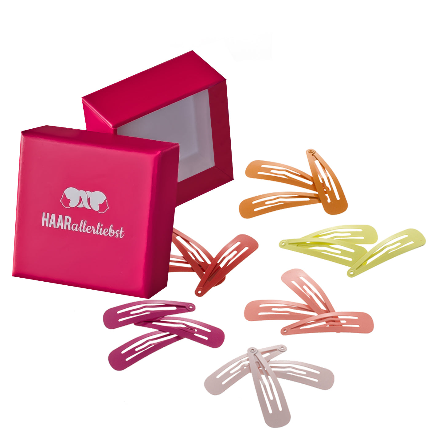 Haarspangen (Sommertöne | 18 Stück | 5cm) - HAARallerliebst