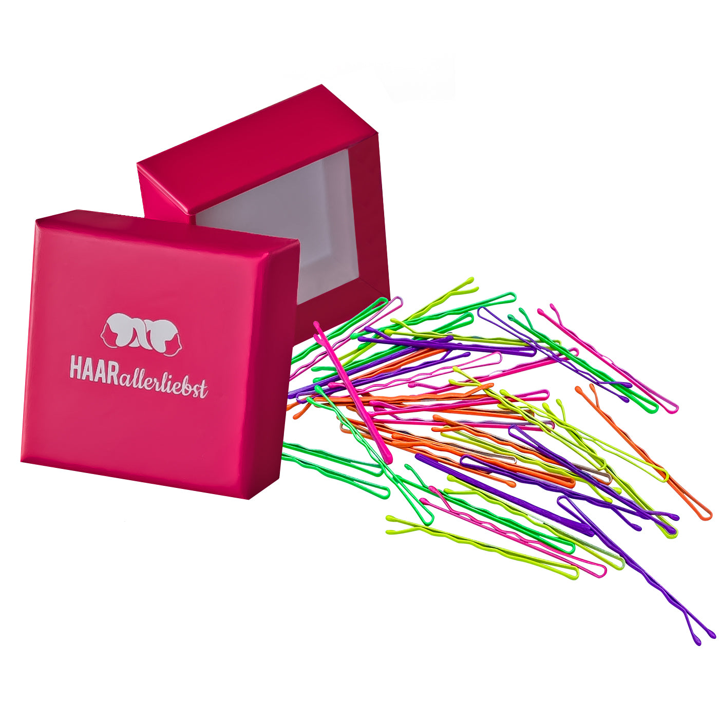 Bobby Pins (neon | 40 Stück | 5cm) - HAARallerliebst