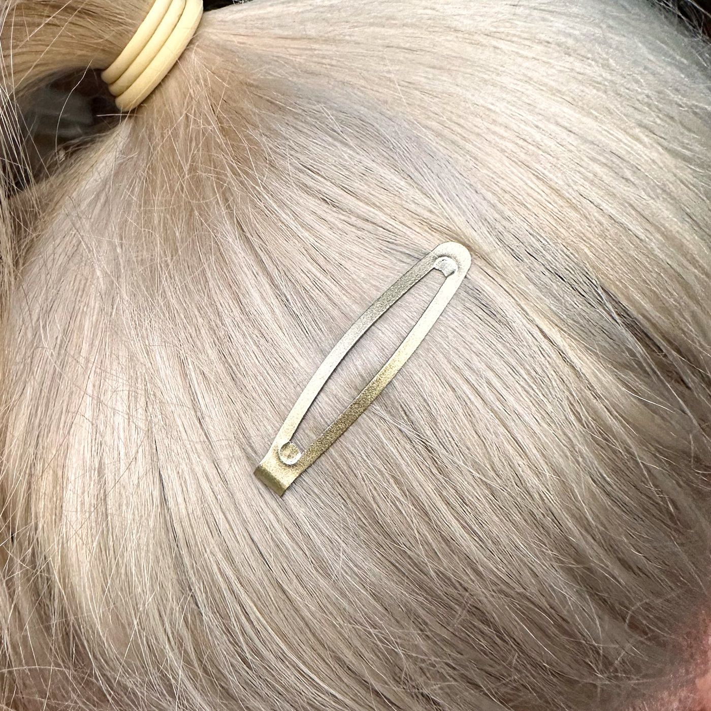 Haarspangen klein (gold schimmernd | 10 Stück | 4,3cm) - HAARallerliebst