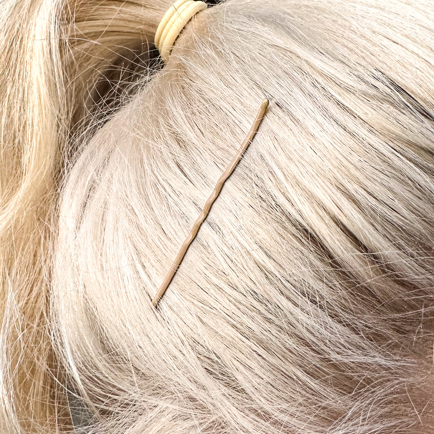 Haarklammern MORE GRIP (beige | 24 Stück | 6cm | Anti Rutsch Beschichtung) - HAARallerliebst