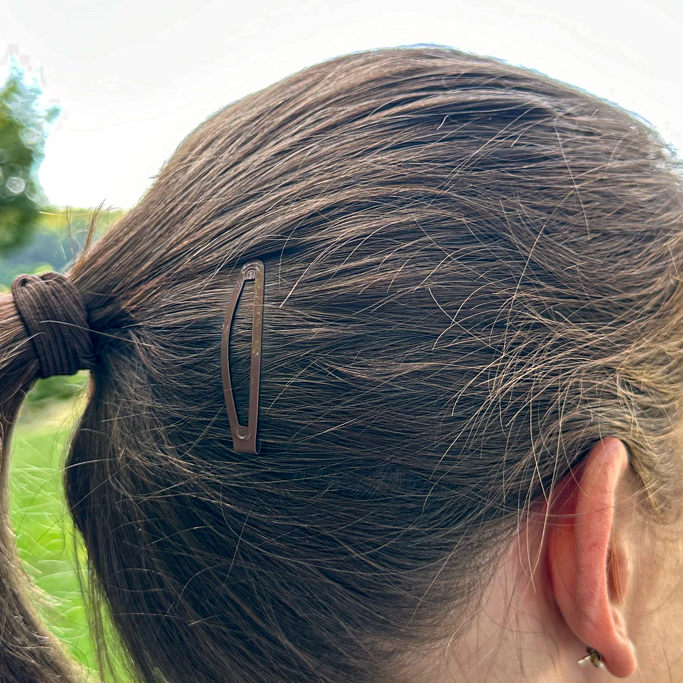 Haarspangen klein (braun | 20 Stück | 4,3cm) - HAARallerliebst