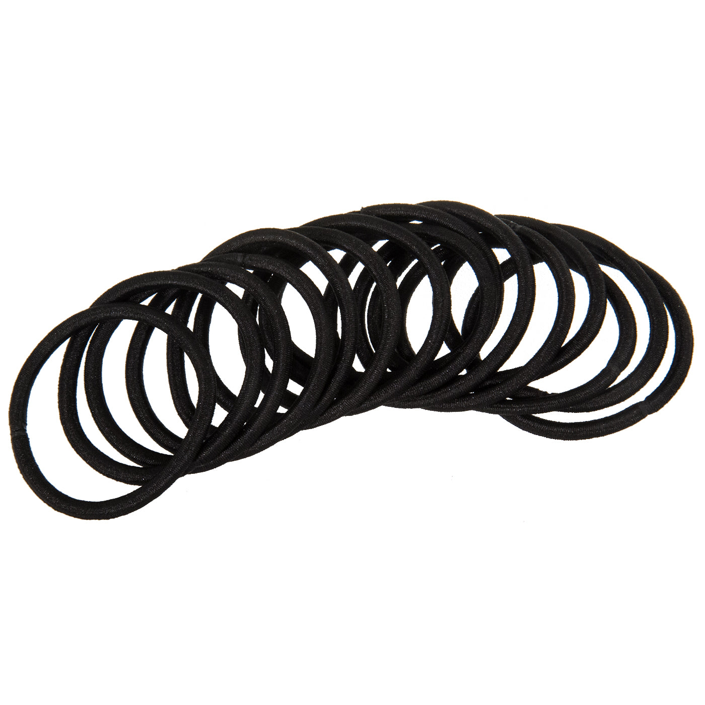 Haar Gummis (schwarz | 20 Stück | 4,5mm dick) - HAARallerliebst