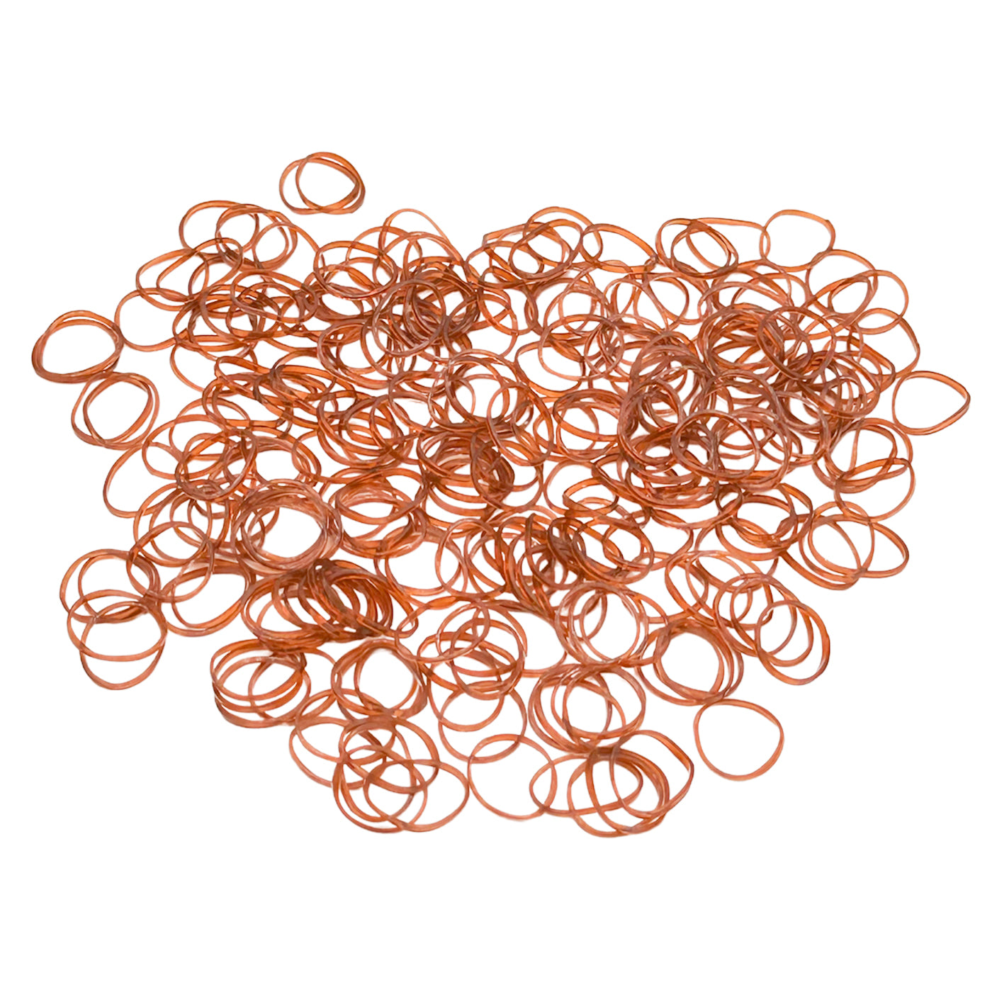 Mini Haargummis (250 Stück | hellbraun | 1cm) - HAARallerliebst