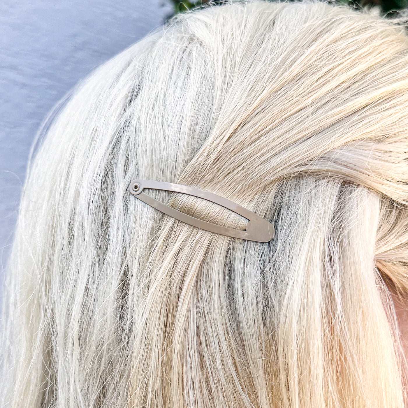 Haarspangen Oval (beige | 20 Stück | 58mm) - HAARallerliebst