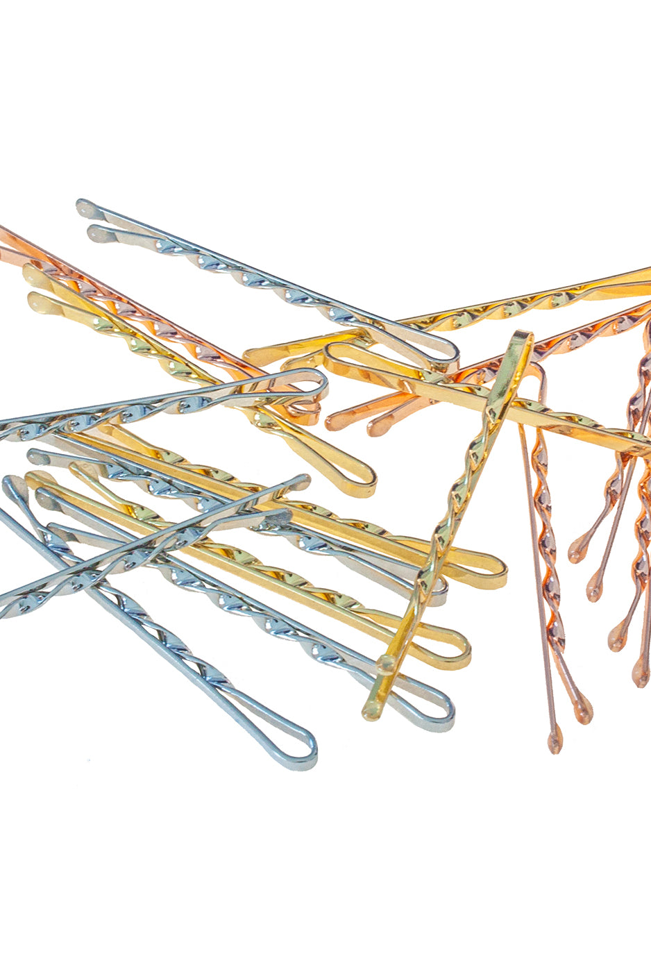 Bobby Pins gedreht (silber, roségold, gold | 18 Stück | 5cm) für ultra Halt - HAARallerliebst