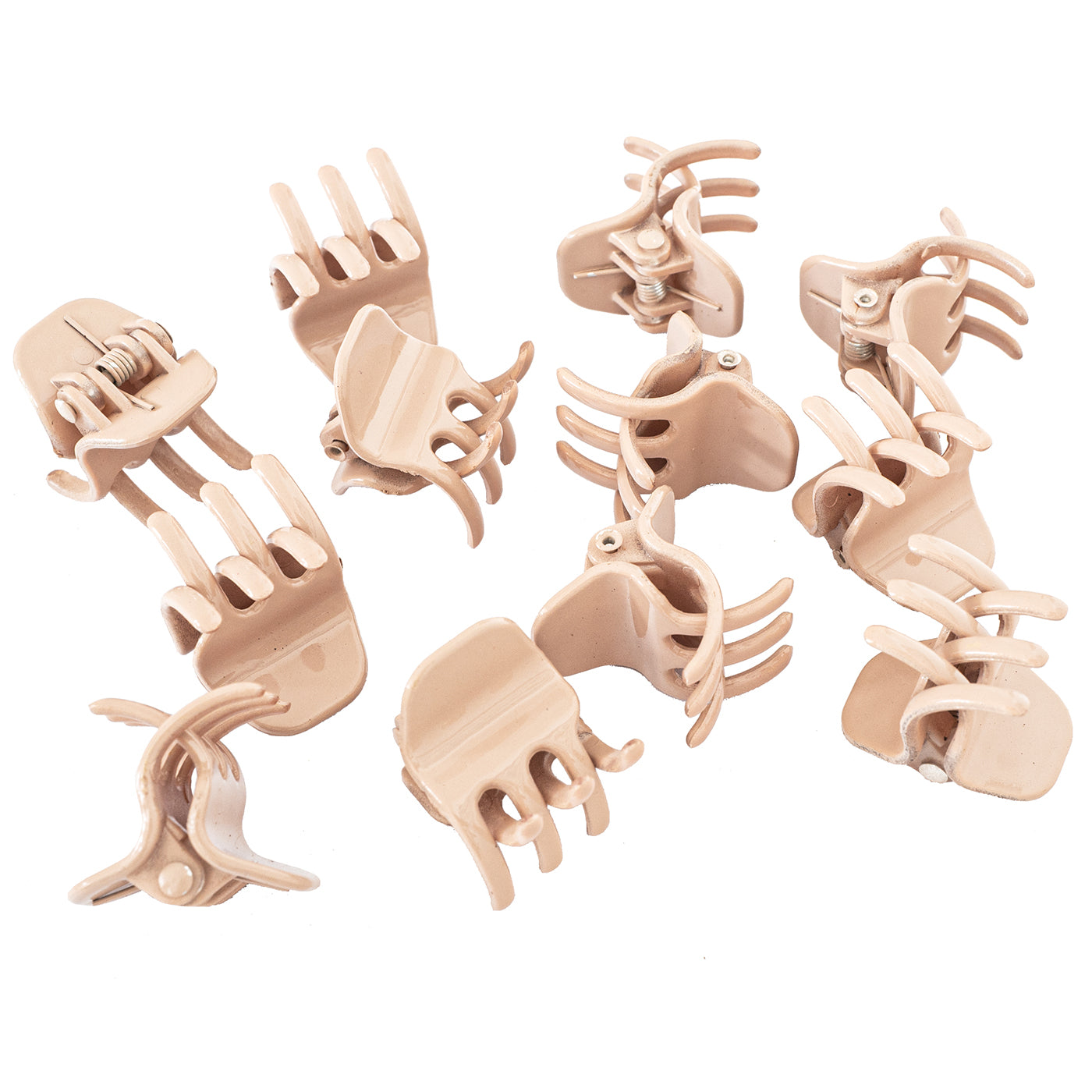 Haarklammern beige (12 Stück | 2cm) - HAARallerliebst