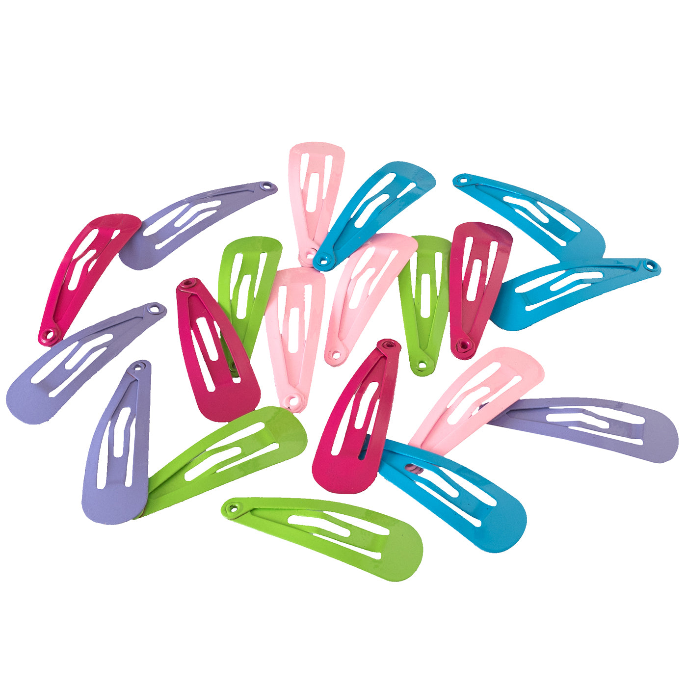 Mini Haarspangen für feines Haar (bunt | 20 Stück | 30mm) - HAARallerliebst