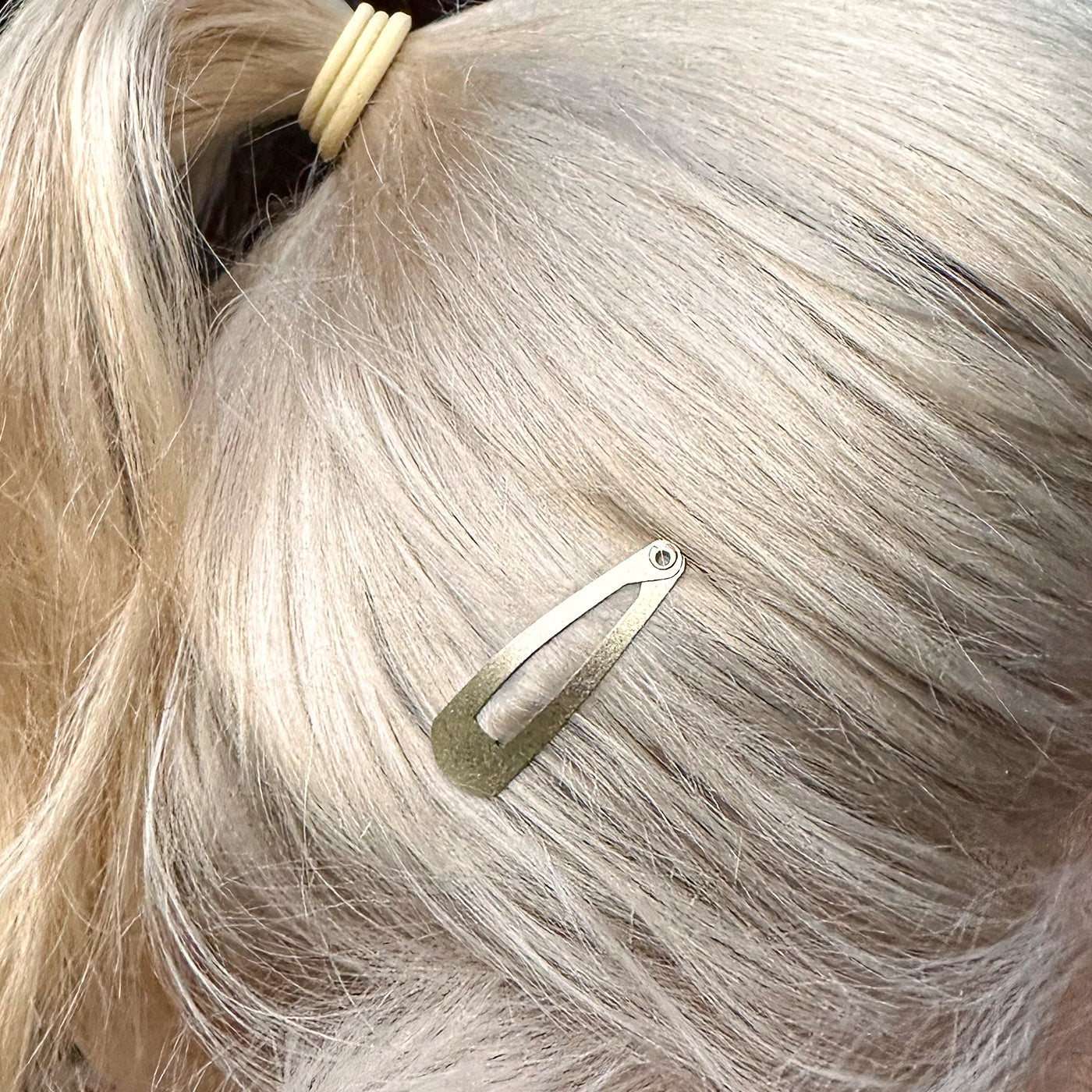 Haarspangen (gold schimmernd | 14 Stück | 3,9cm) - HAARallerliebst