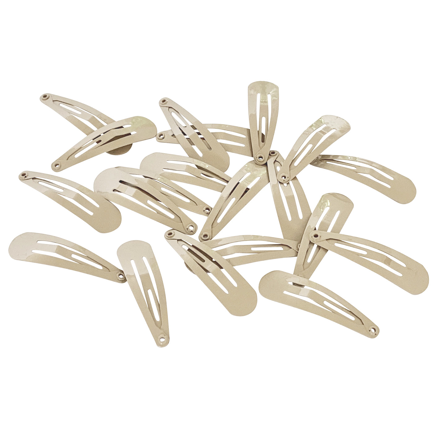 Haarspangen klein (beige | 20 Stück | 3,9cm) - HAARallerliebst