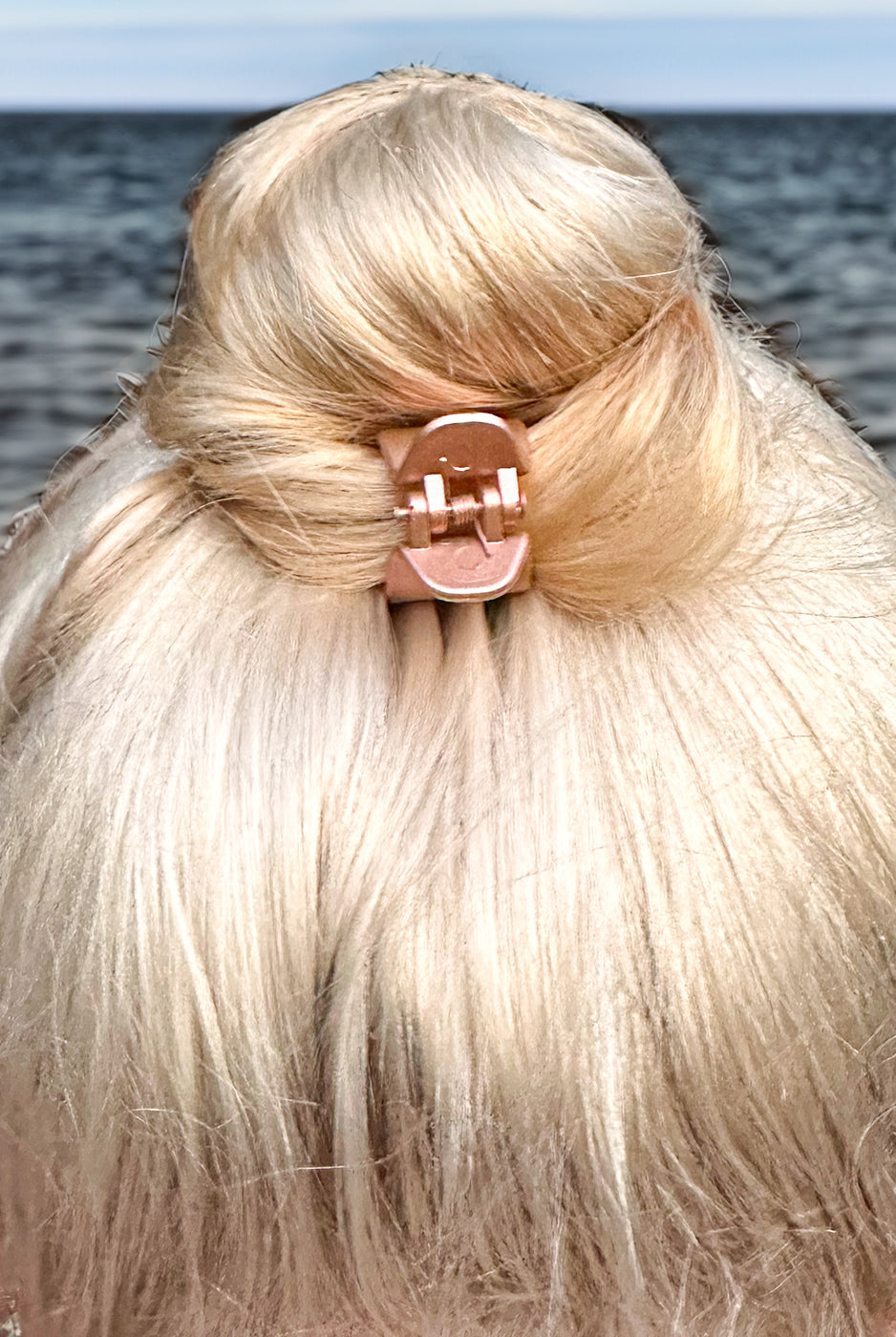 Haarklammern (roségold schimmernd | 12 Stück | 2cm) - HAARallerliebst