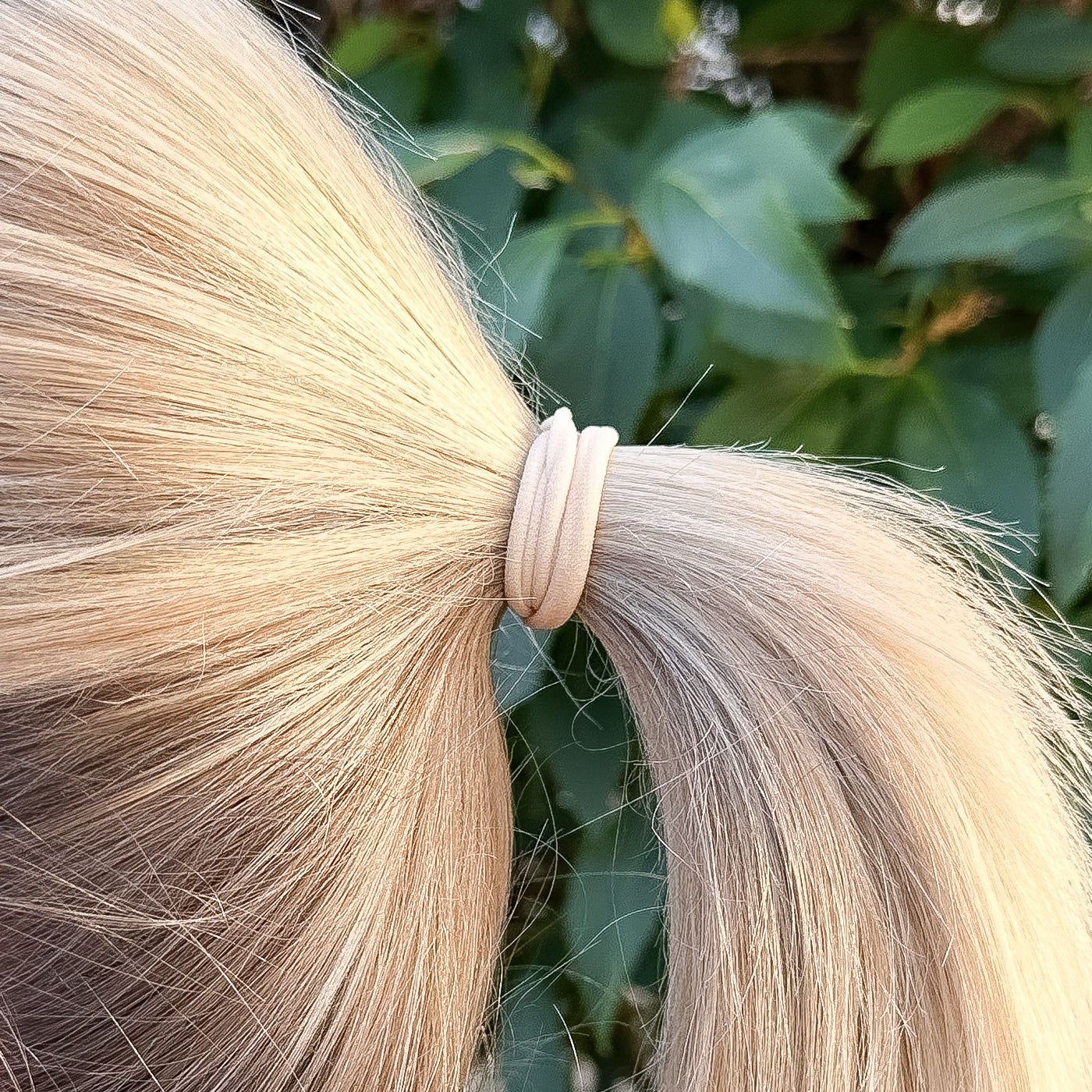 Haargummis weich (hautfarbe, grau, blau, gold | 20 Stück | 5cm) - HAARallerliebst