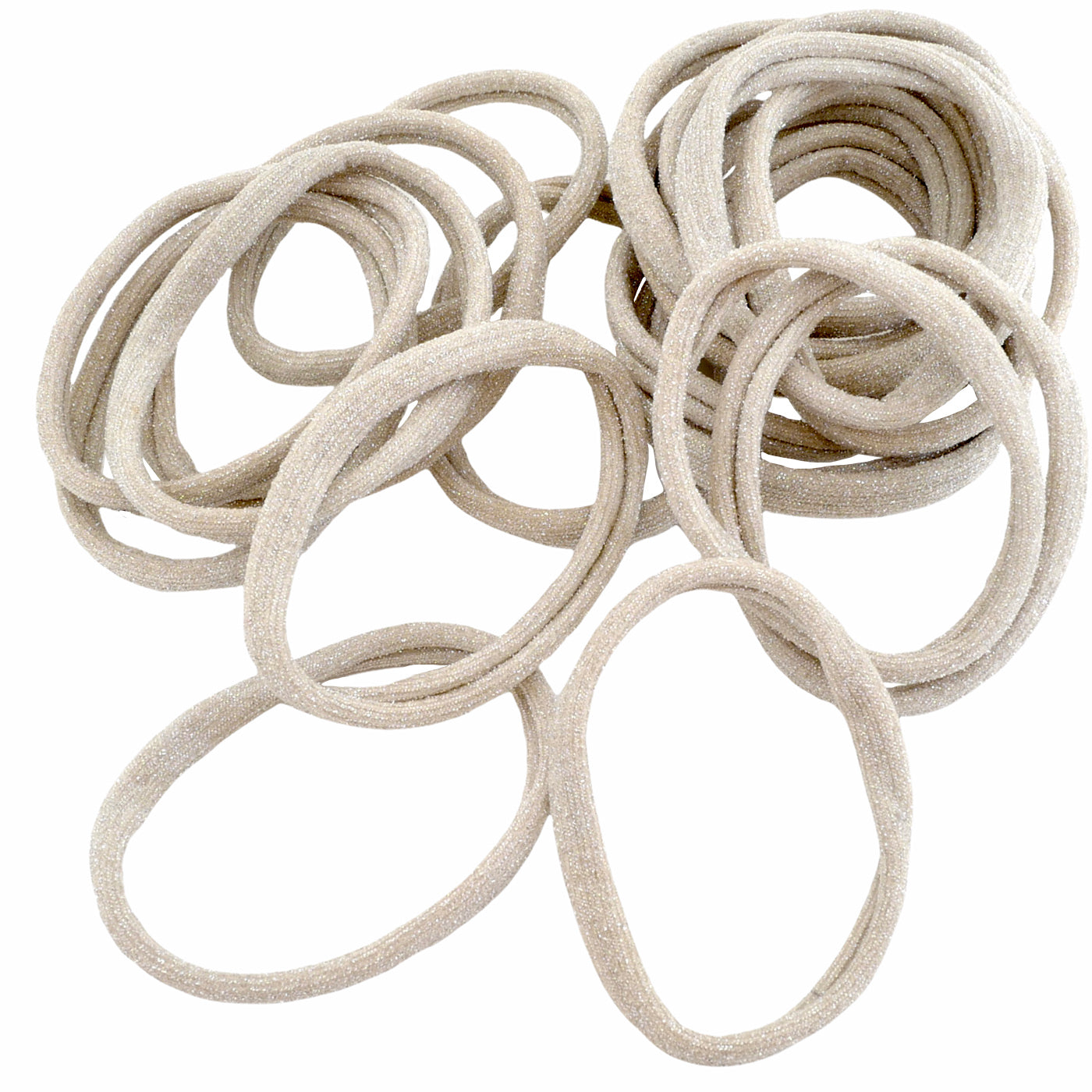 Haarschonende Haargummis (gold | 20 Stück | 5cm) - HAARallerliebst