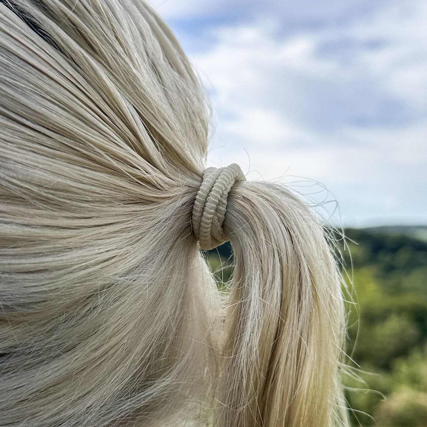 Haargummis weich (hell beige | 10 Stück | 4cm) - HAARallerliebst