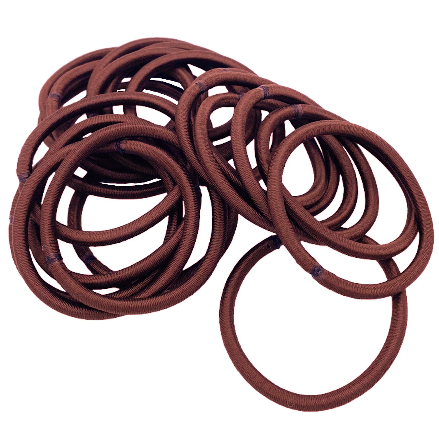 Haar Gummis (mittelbraun | 20 Stück | 4,5mm dick) - HAARallerliebst