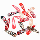 Haarspange Leo (Pink| 18 Stück | 5cm) - HAARallerliebst