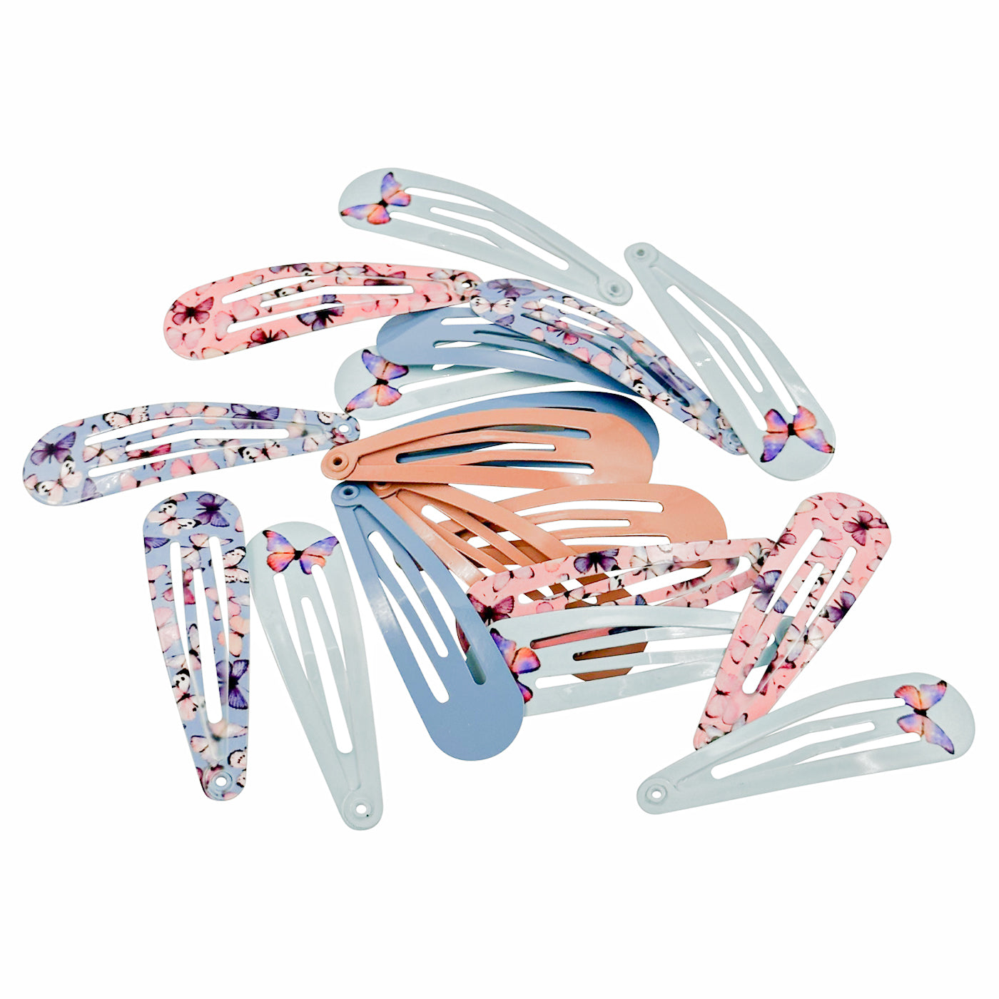 Schmetterling Haarspange (18 Stück | 5cm) - HAARallerliebst