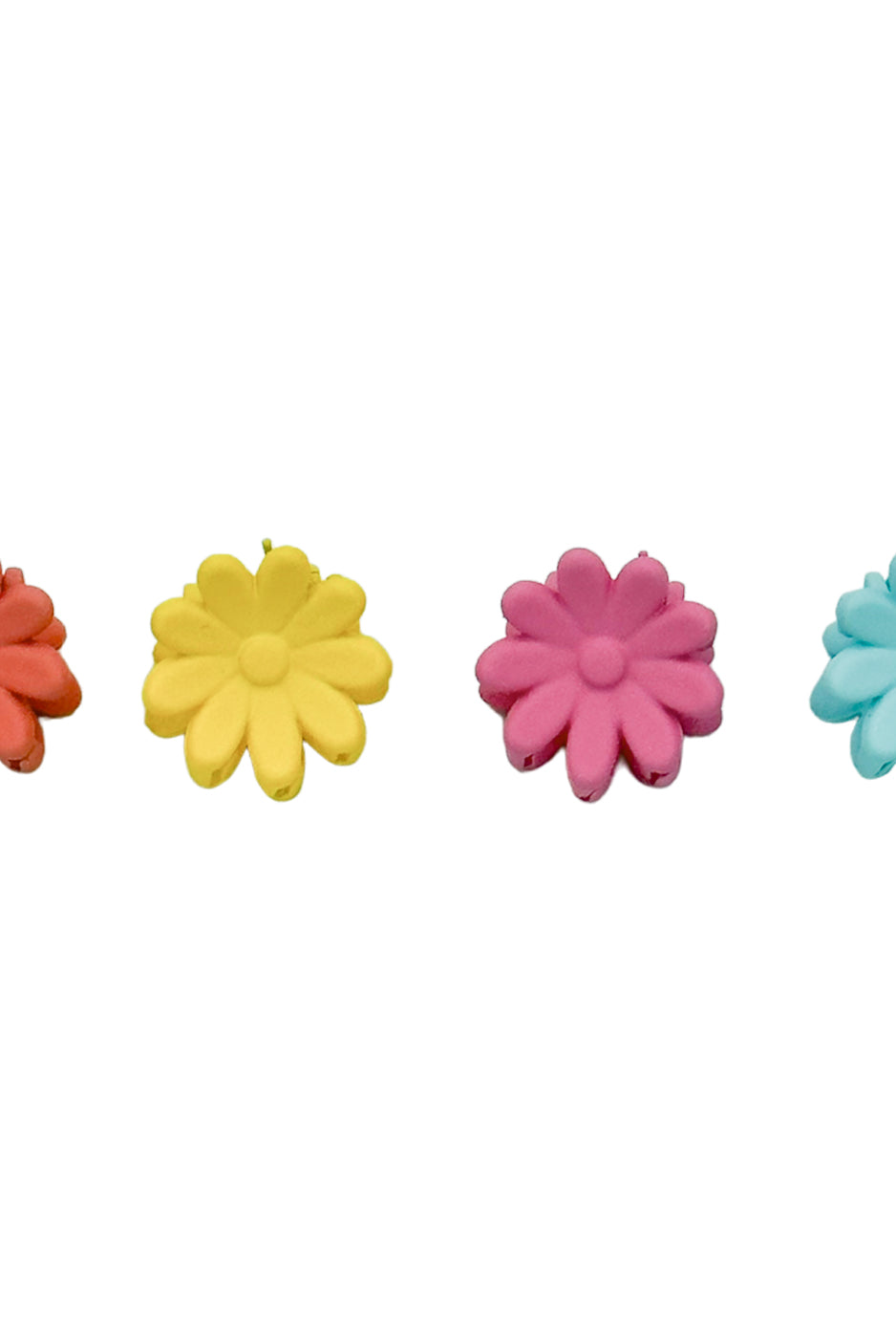 Haarclips Set Blumen (bunt | 12 Stück) - HAARallerliebst