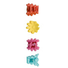 Haarclips Set Blumen (bunt | 12 Stück) - HAARallerliebst