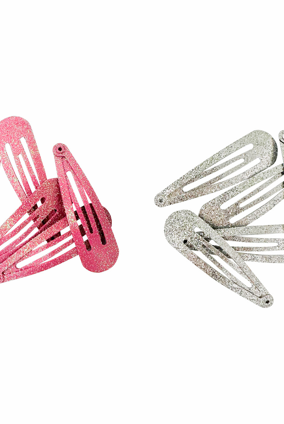 Haarspangen (Leoprint Glitzer | 20 Stück | 5cm) - HAARallerliebst