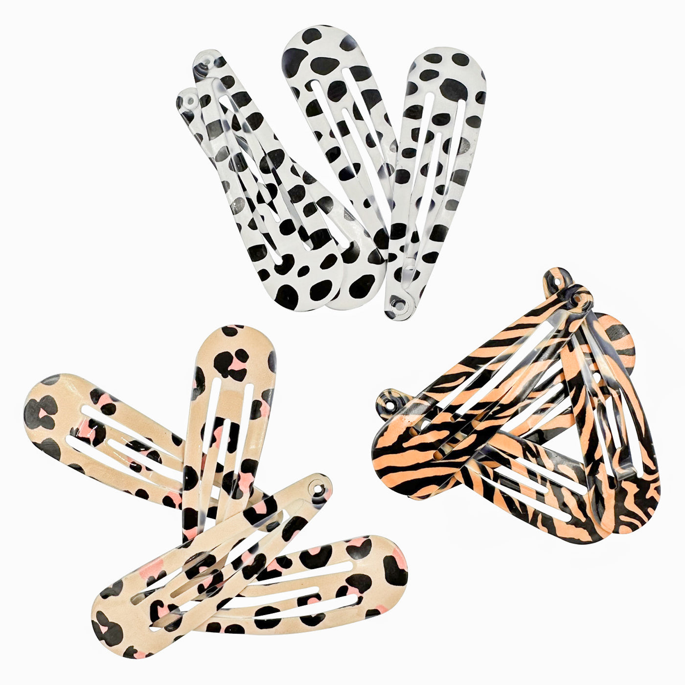 Haarspangen (Animal Gold | 20 Stück | 5cm) - HAARallerliebst