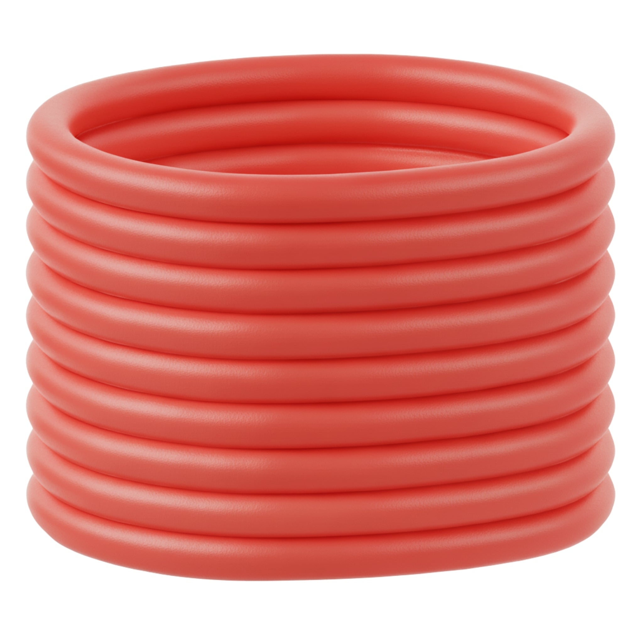 Silikon Haargummis (Lachs| 9 Stück) extra starker Halt ) - HAARallerliebst