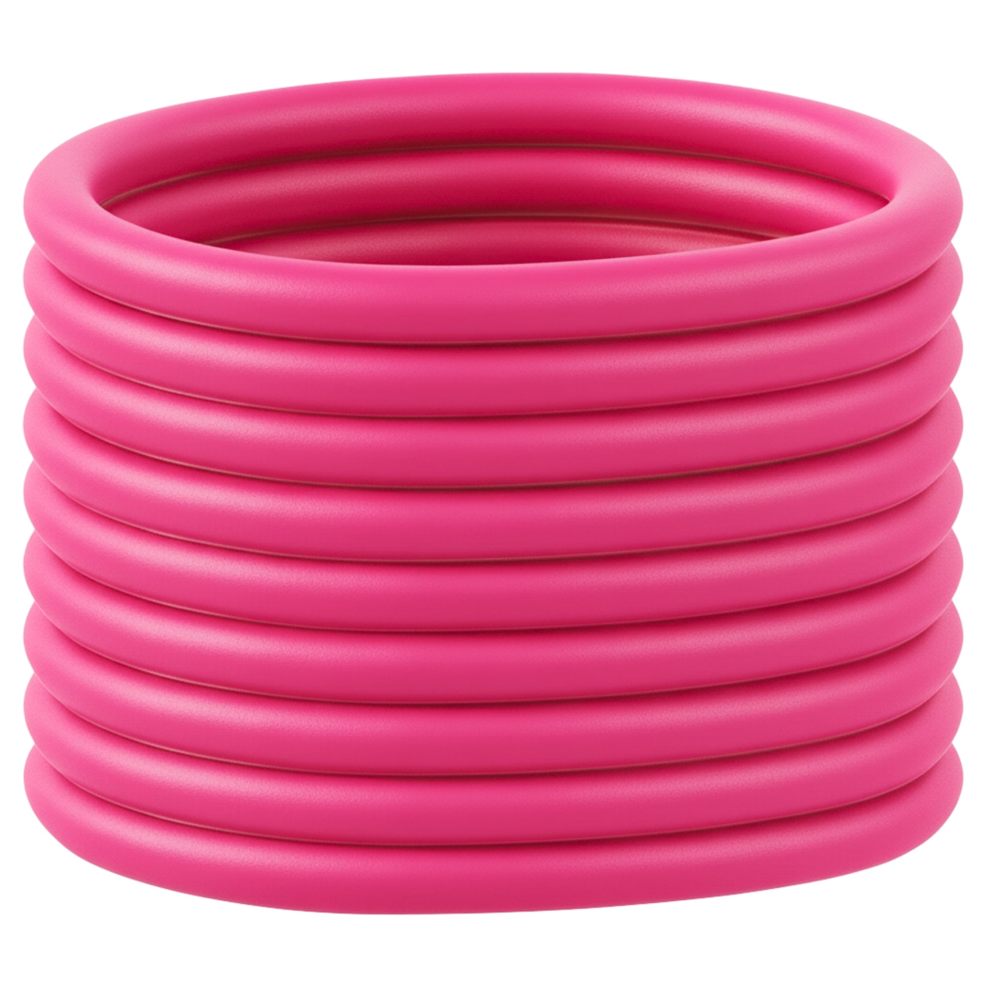 Silikon Haargummis (pink| 9 Stück) extra starker Halt - HAARallerliebst