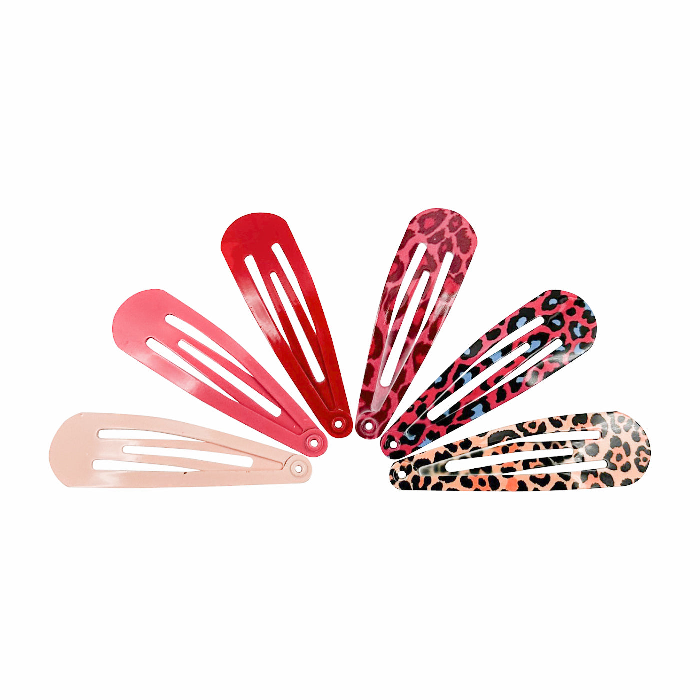 Haarspangen (Leoprint | 18 Stück | 5cm) - HAARallerliebst