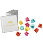 Haarclips Set Blumen (bunt | 12 Stück) - HAARallerliebst