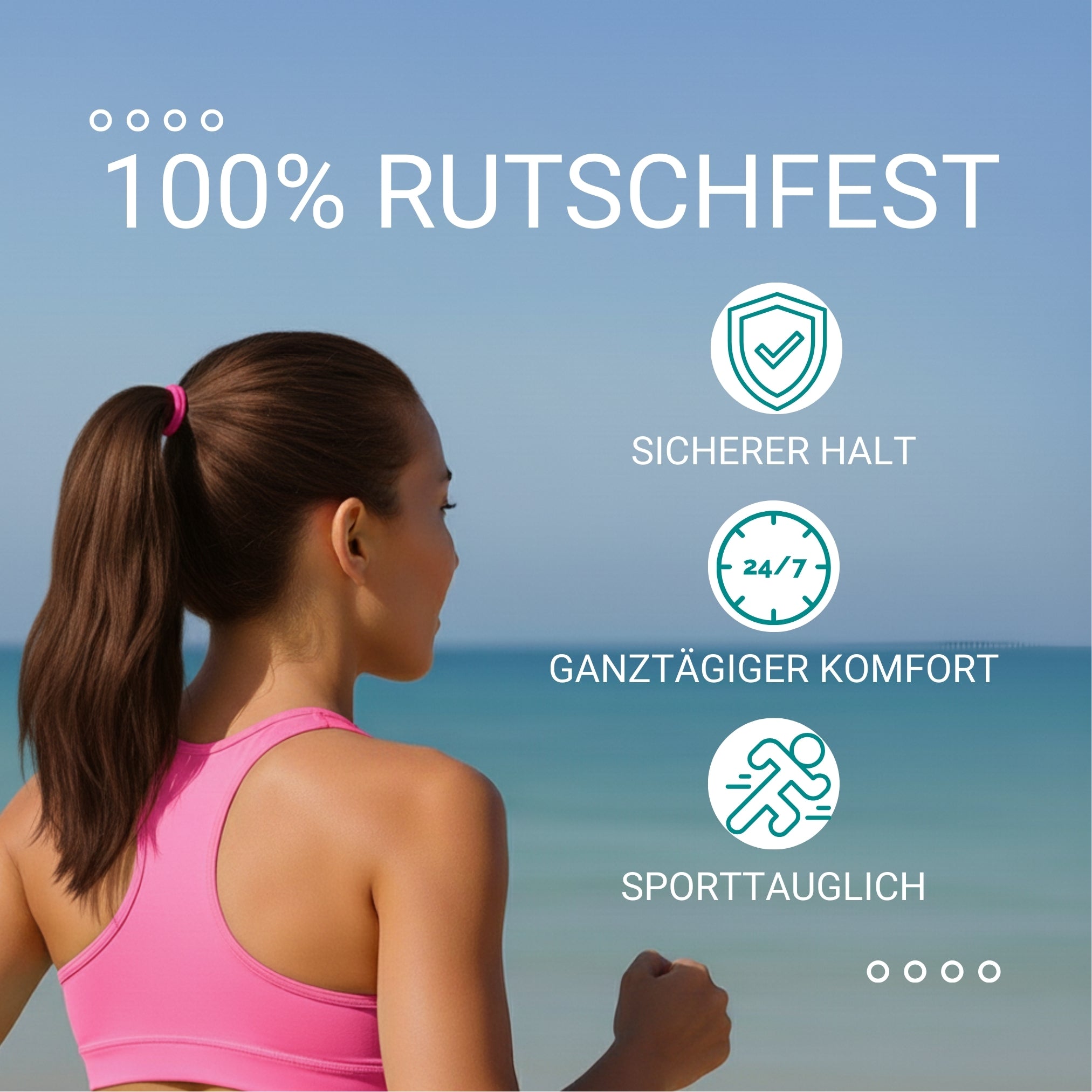 Silikon Haargummis (berry,pink,coralle| 9 Stück) extra starker Halt - HAARallerliebst