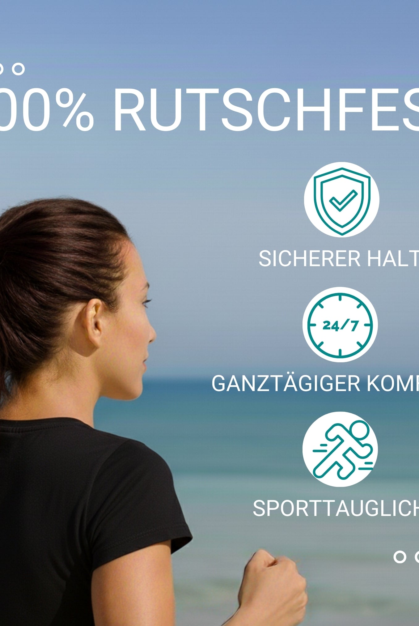 Silikon Haargummis (Lachs| 9 Stück) extra starker Halt ) - HAARallerliebst