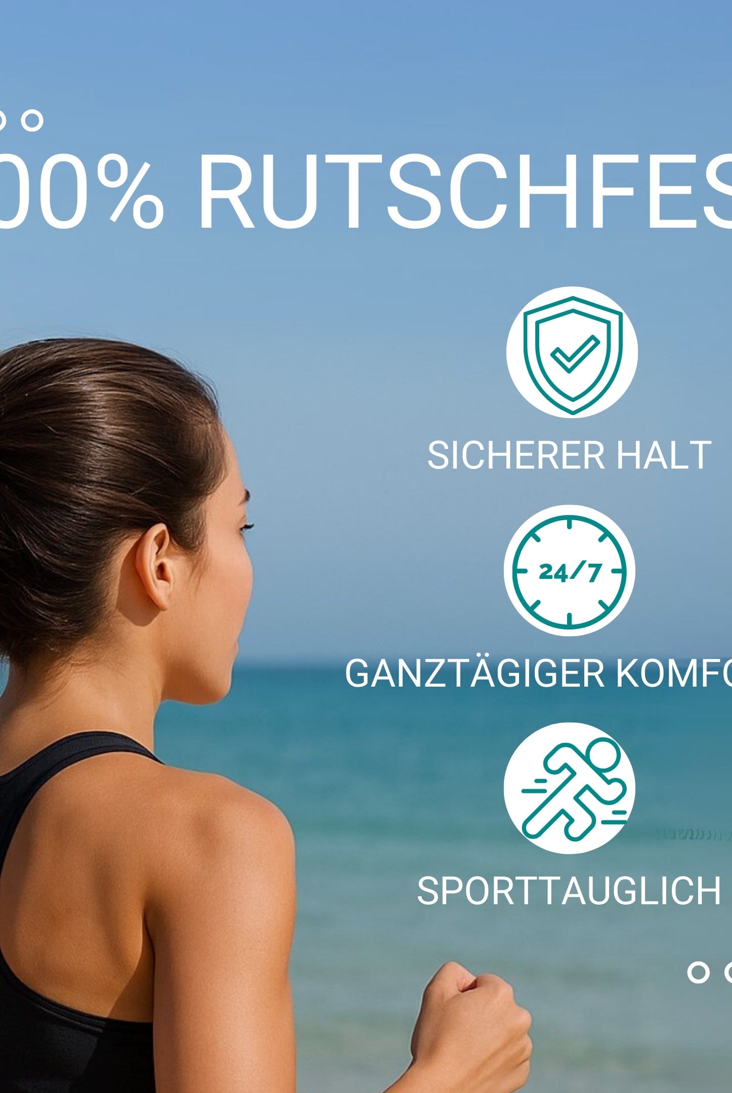 Silikon Haargummis (schwarz | 9 Stück) extra starker Halt - HAARallerliebst