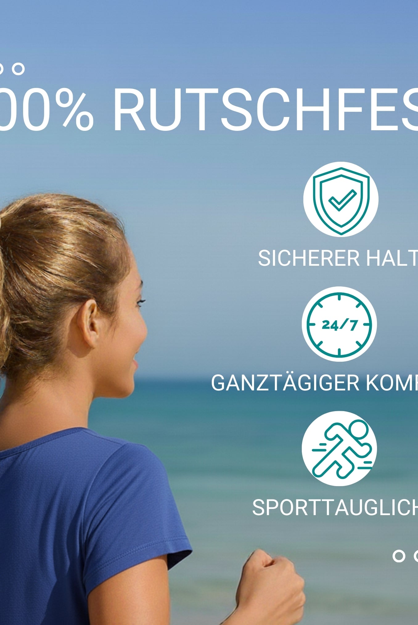 Silikon Haargummis (beige | 9 Stück) extra starker Halt - HAARallerliebst