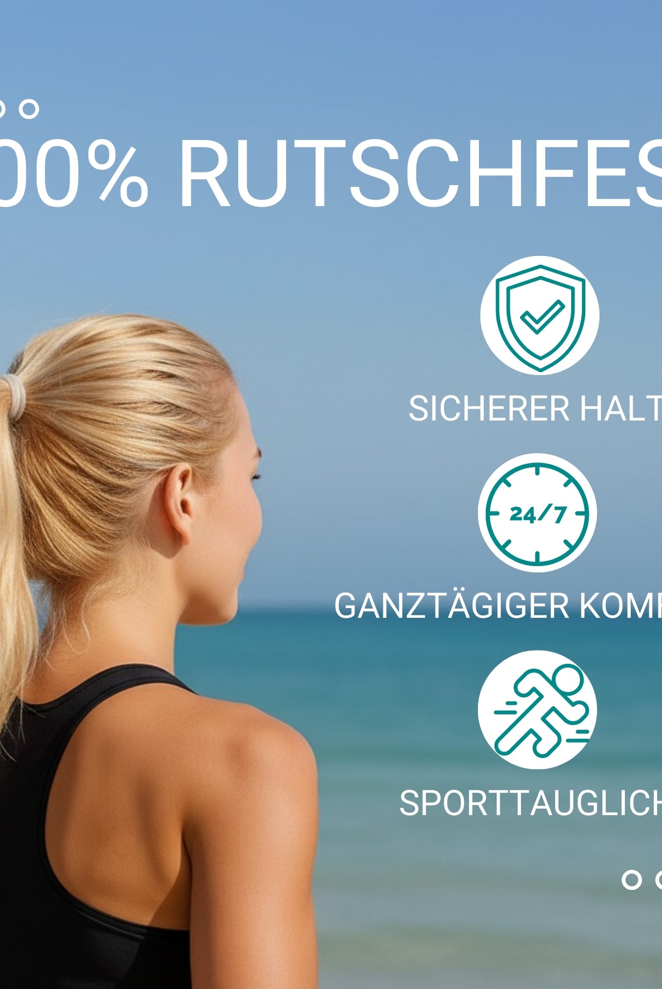 Haargummi Silikon (transparent | 9 Stück) extra starker Halt - HAARallerliebst