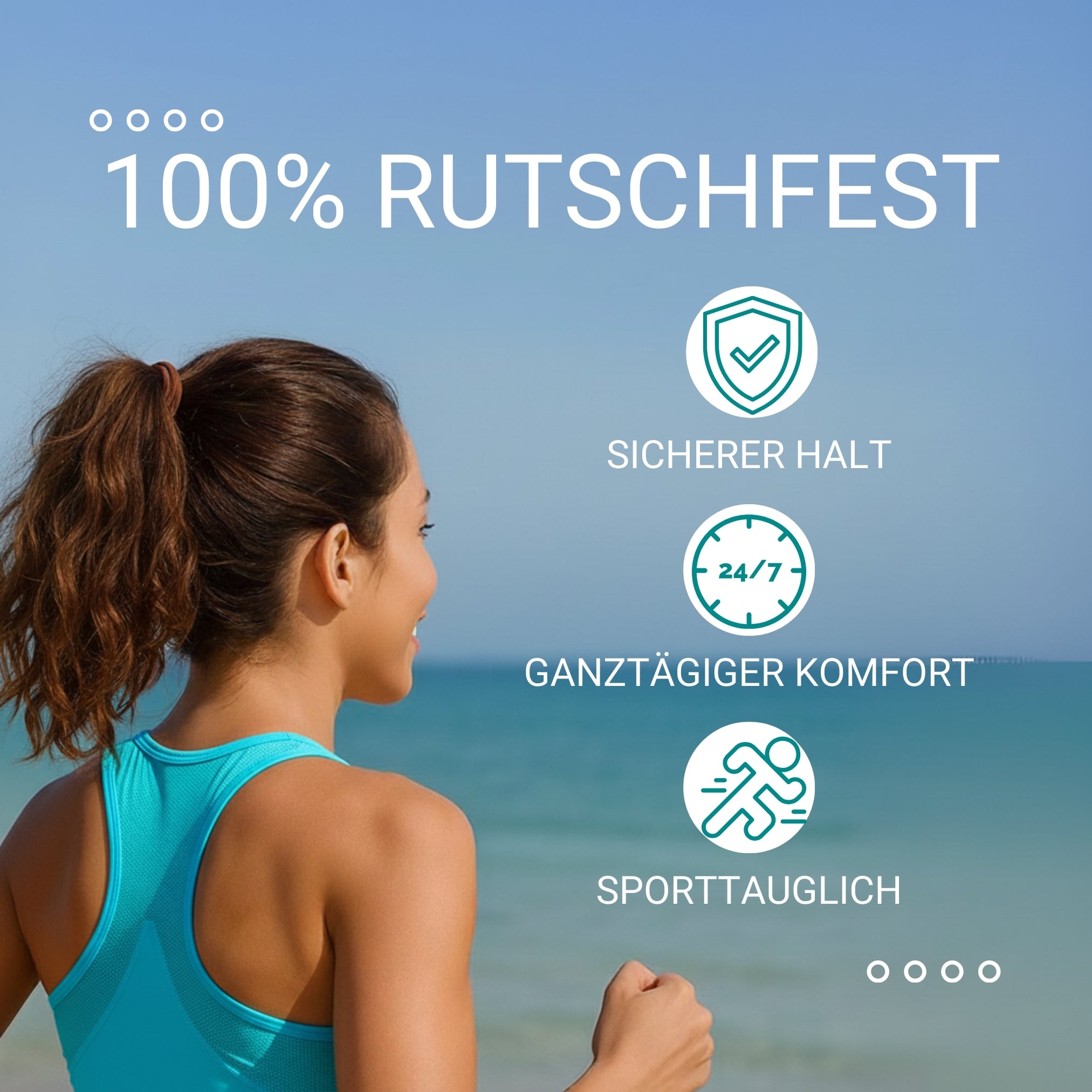 Silikon Haargummis (braun | 9 Stück) extra starker Halt - HAARallerliebst