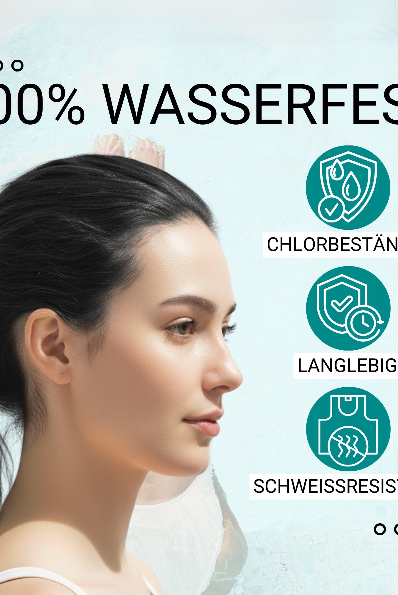 Silikon Haargummis (Lachs| 9 Stück) extra starker Halt ) - HAARallerliebst