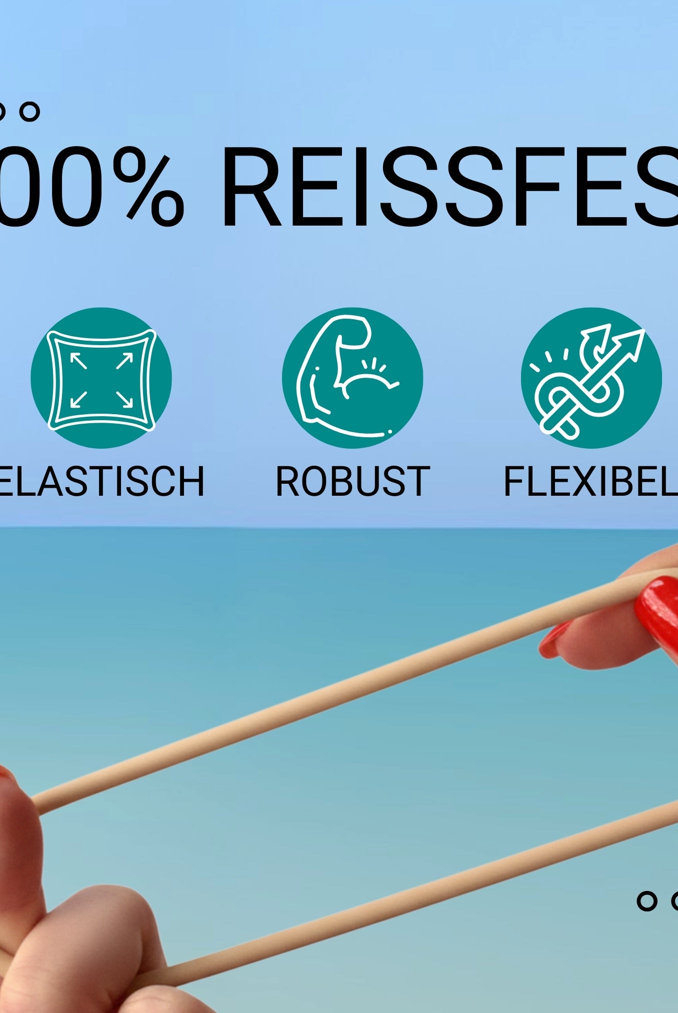 Silikon Haargummis (beige | 9 Stück) extra starker Halt - HAARallerliebst