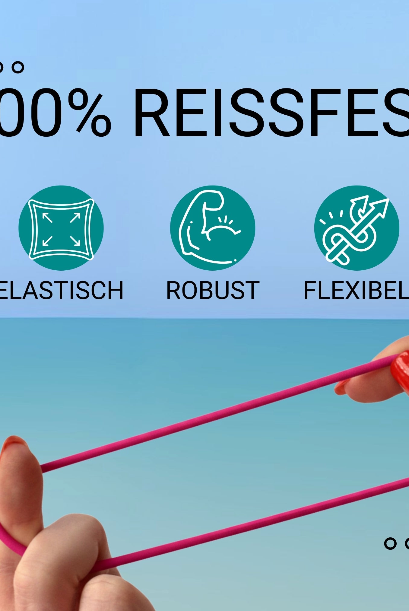 Silikon Haargummis (berry | 9 Stück) extra starker Halt - HAARallerliebst