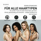 Seiden Scrunchies braun schwarz beige (dünn | 4 Stück) - HAARallerliebst