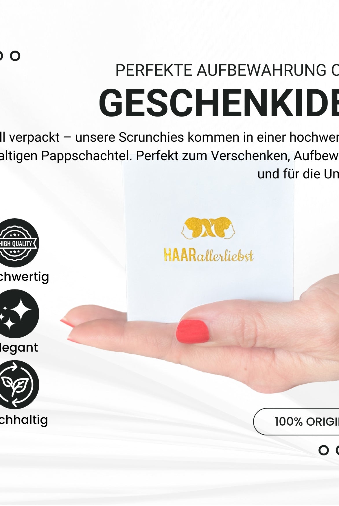 Seiden Scrunchies braun schwarz beige (dünn | 4 Stück) - HAARallerliebst