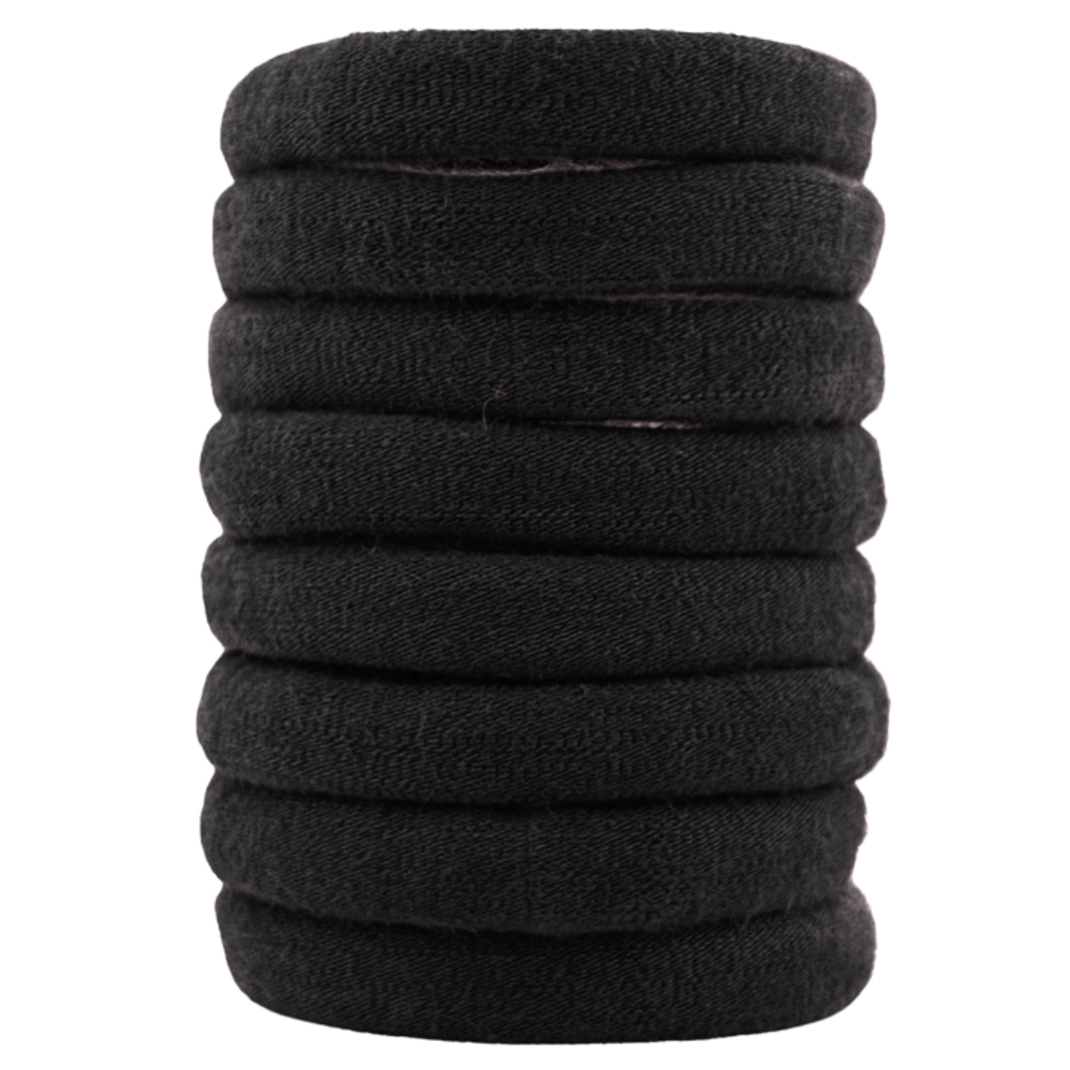 Haarallerliebst Haargummi Damen 8er Set – Haargummis soft ohne Metall aus Bio-Baumwolle - HAARallerliebst