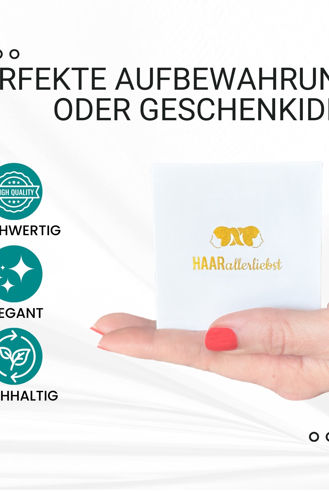 Silikon Haargummis (braun | 9 Stück) extra starker Halt - HAARallerliebst