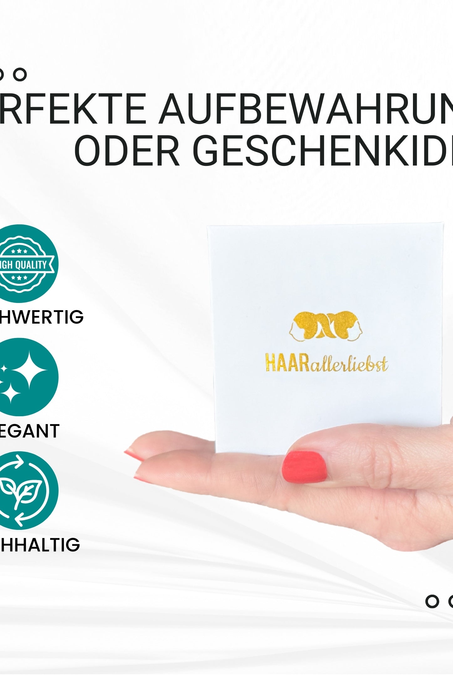 Silikon Haargummis (schwarz | 9 Stück) extra starker Halt - HAARallerliebst