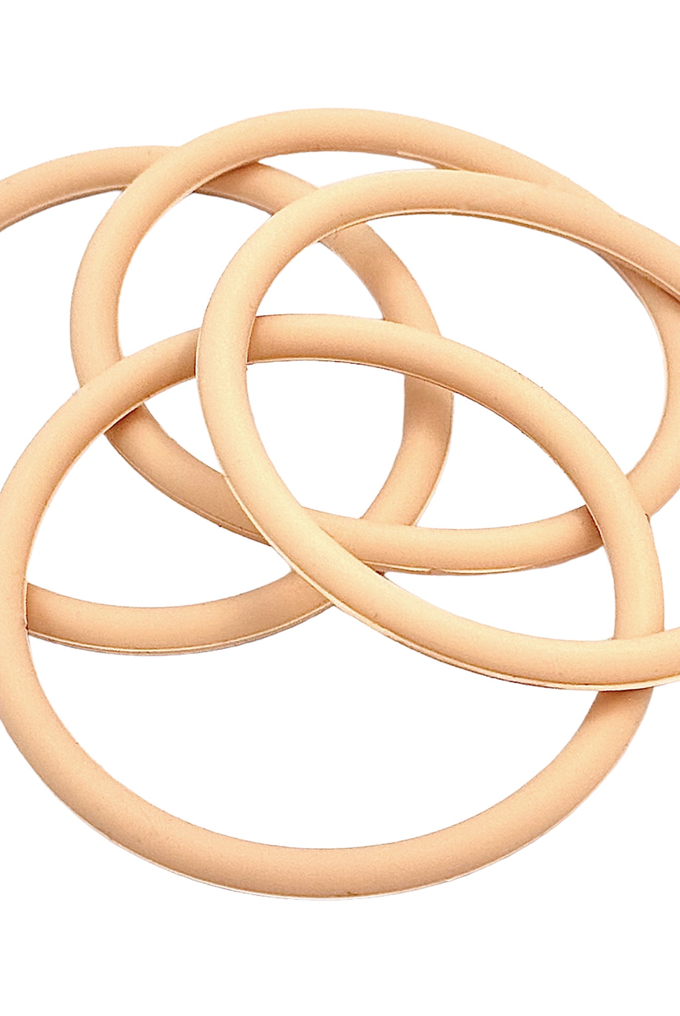 Haargummi Test Set (beige | 78 Stück | 7 Sorten) - HAARallerliebst