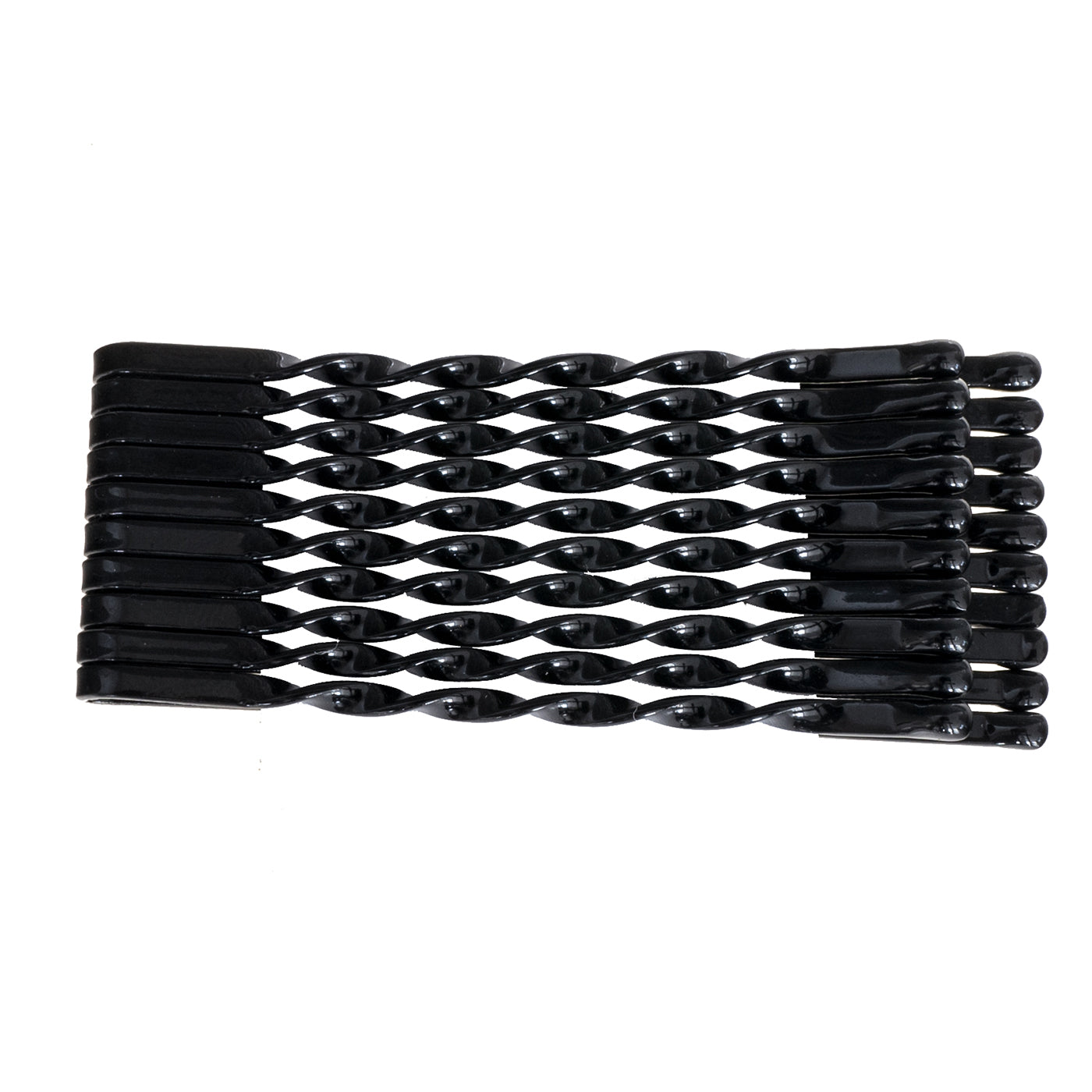 Bobby Pins gedreht (24 Stück | schwarz | 5cm) für ultimativen Halt - HAARallerliebst