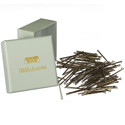 Bobby Pins (gold | 50 Stück | 5cm) - HAARallerliebst