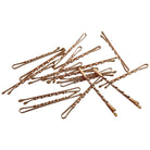 Bobby Pins gedreht (24 Stück | 5cm | (beige, gold, roségold, silber) für ultimativen Halt roségold - HAARallerliebst