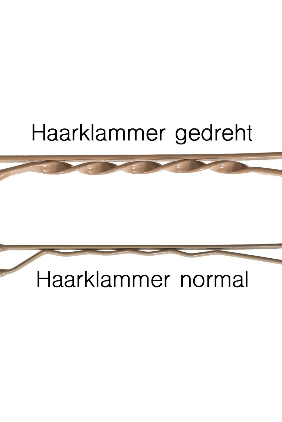 Bobby Pins gedreht (24 Stück | 5cm | (beige, gold, roségold, silber) für ultimativen Halt Vergleich - HAARallerliebst