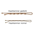Bobby Pins gedreht (24 Stück | 5cm | (beige, gold, roségold, silber) für ultimativen Halt Vergleich - HAARallerliebst