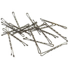 Bobby Pins gedreht (24 Stück | 5cm | (beige, gold, roségold, silber) für ultimativen Halt silber - HAARallerliebst